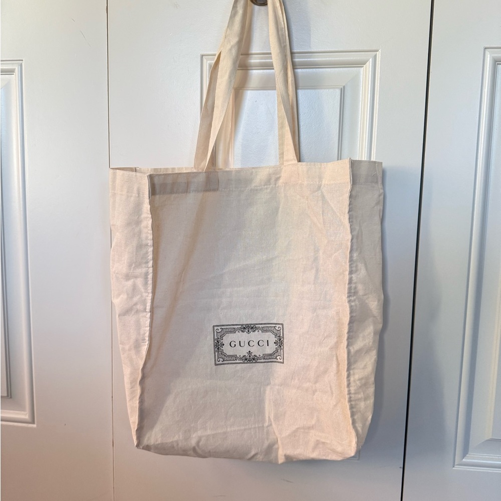 Gucci Ivory Fabric Bag